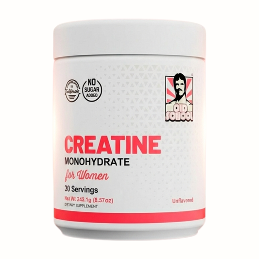 Creatina Monohidratada para Mujer Old School